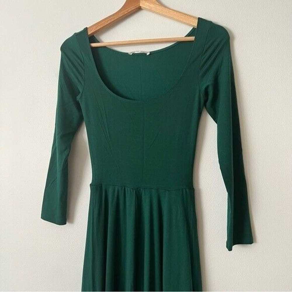 Reformation Lou Midi Dress Emerald Green Women’s … - image 3