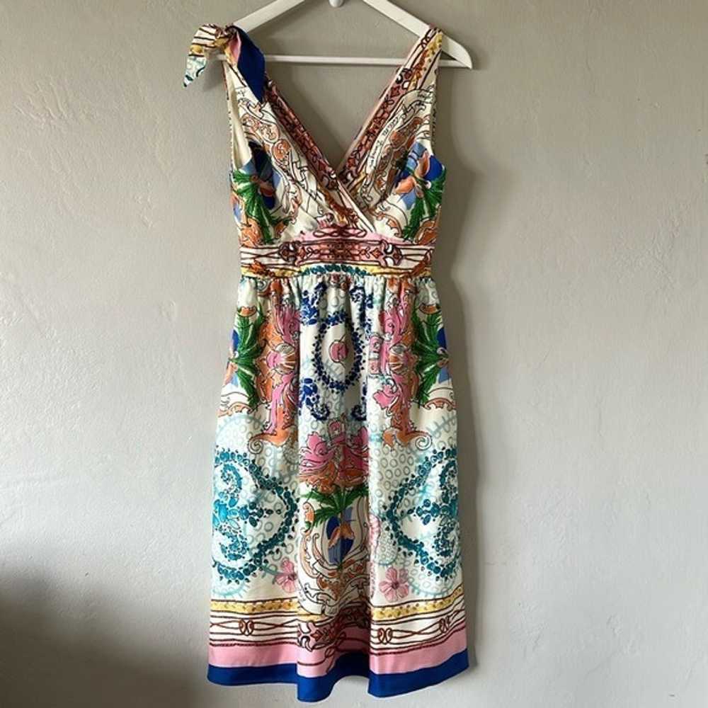 Anthropologie Tied Acionna Silk Dress by Collette… - image 3