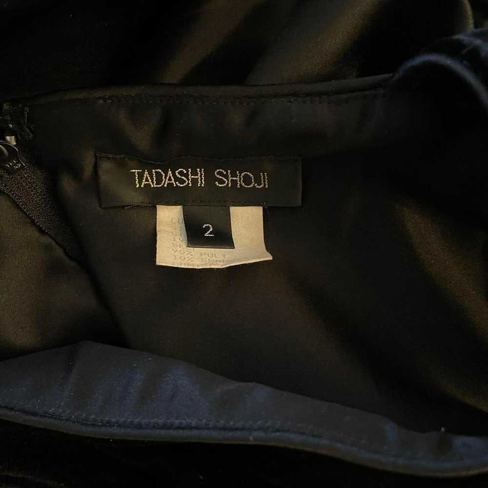 Tadashi Shoji Women's Black and Grey Dress - image 4