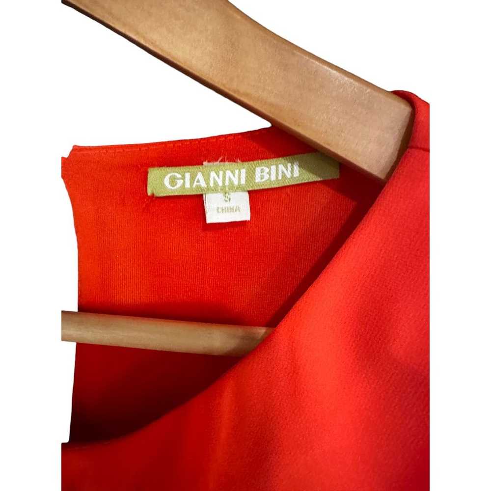 Gianni Bini Women's Red Reese Sleeveless Ruffle S… - image 3