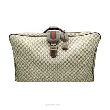 Gucci Gucci GG Supreme Suitcase with Web Detail