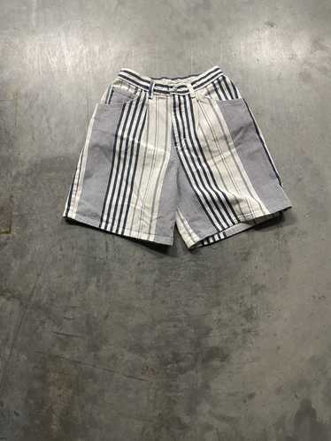Lee × Vintage Vintage Lee Pinstripe Denim Shorts