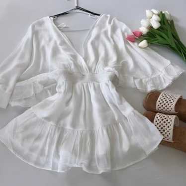 White mini dress - image 1