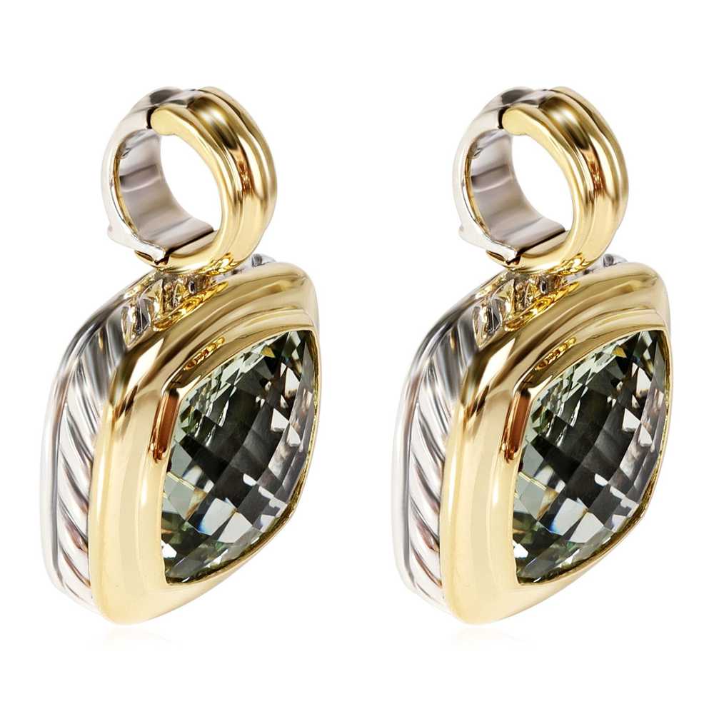 David Yurman David Yurman Albion Prasiolite Penda… - image 2