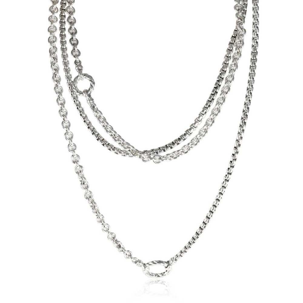 David Yurman David Yurman 4 Rows Necklace in Ster… - image 1