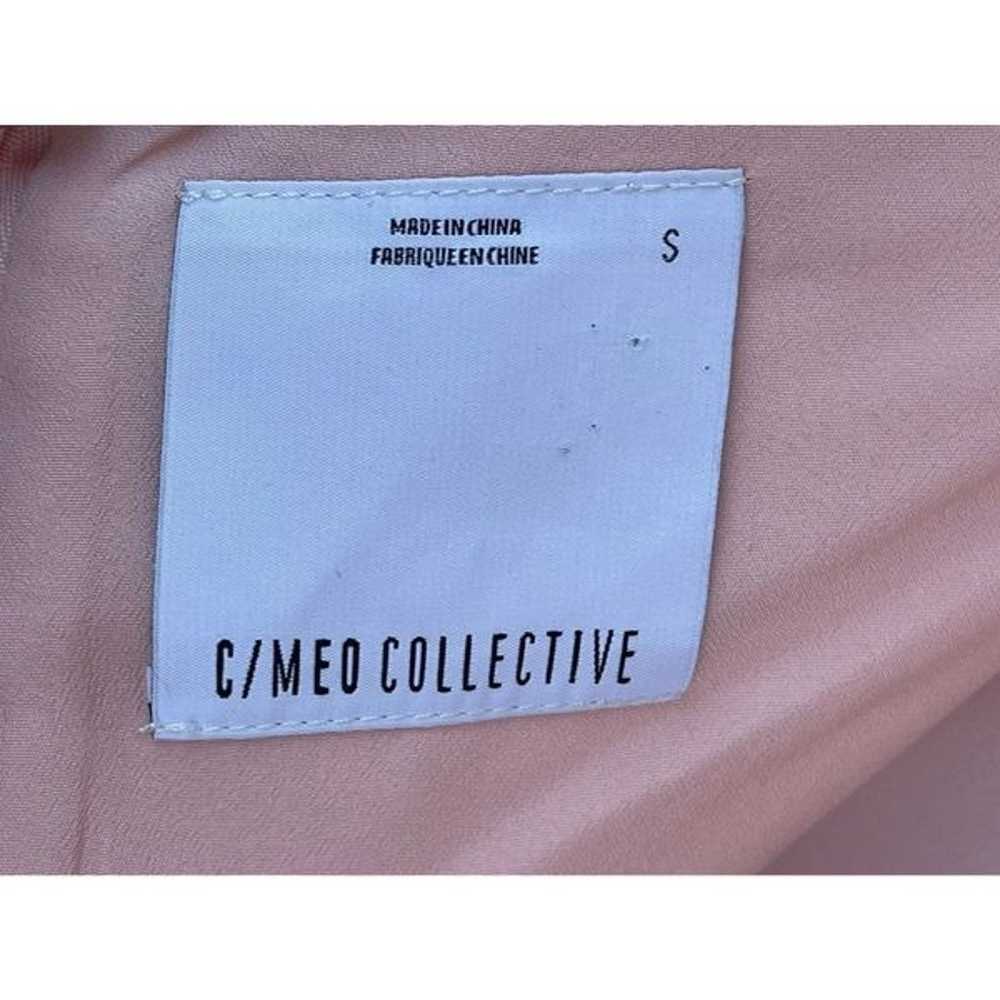 C/meo collective pink blush dress small - image 9
