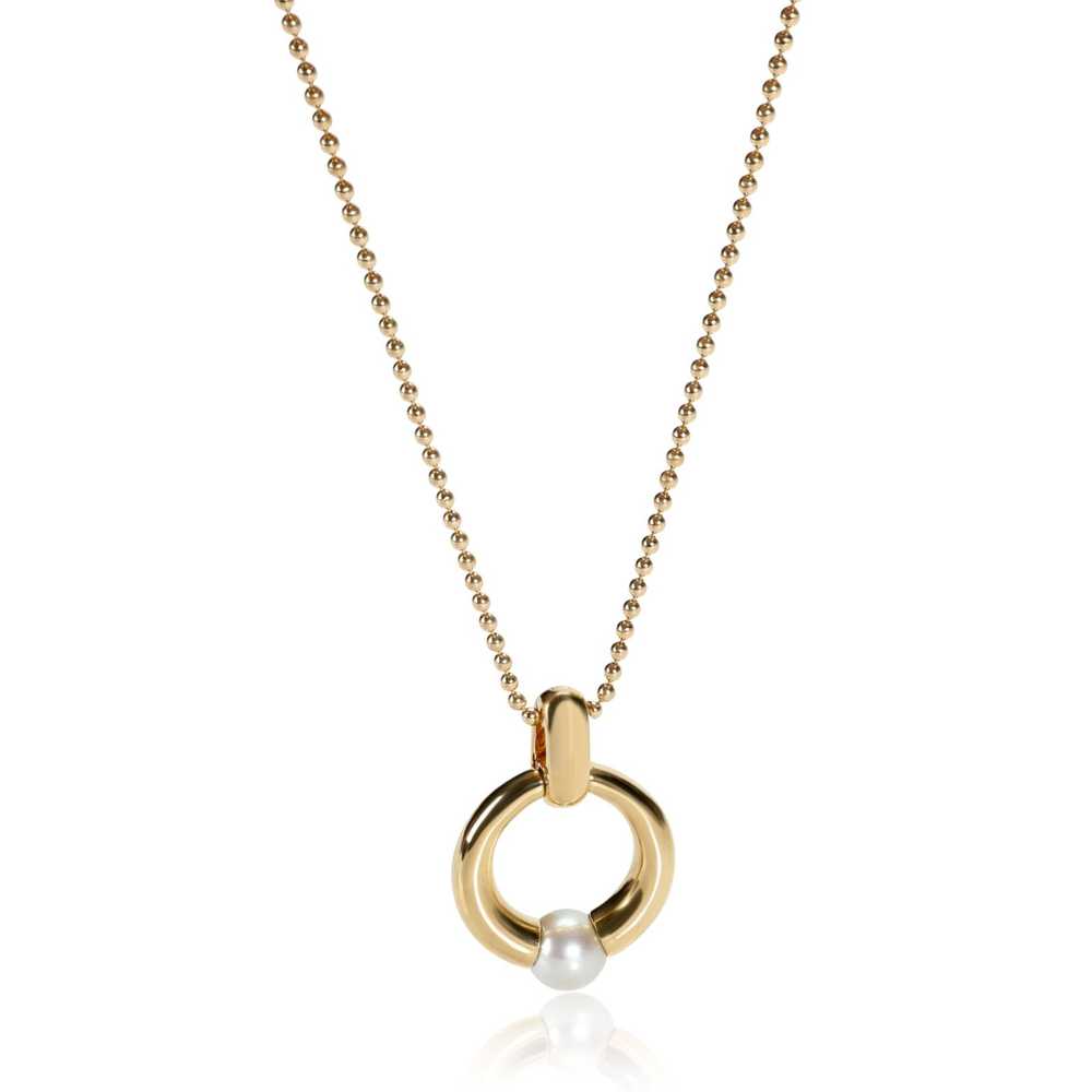 Cartier Vintage Cartier Pearl Necklace in 18K Yel… - image 1