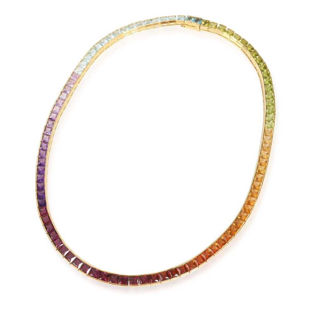 Louis Vuitton Rainbow Square Cut Sapphires Choker… - image 2
