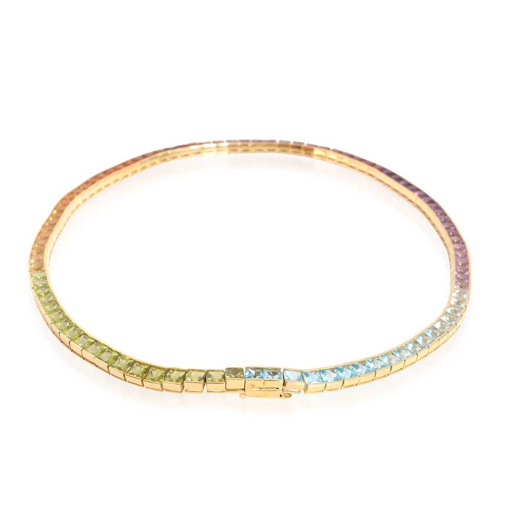 Louis Vuitton Rainbow Square Cut Sapphires Choker… - image 3