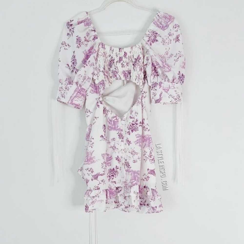 Strangers and Lovers Ruffled dress Puff Sleeves L… - image 3