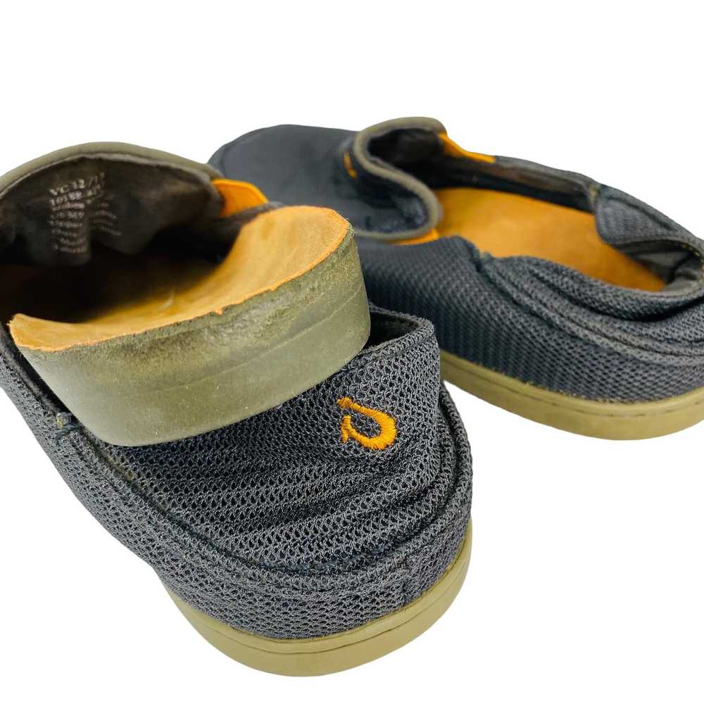 Olukai OluKai Nohea Mesh Shoes 9M Gray Orange - image 10