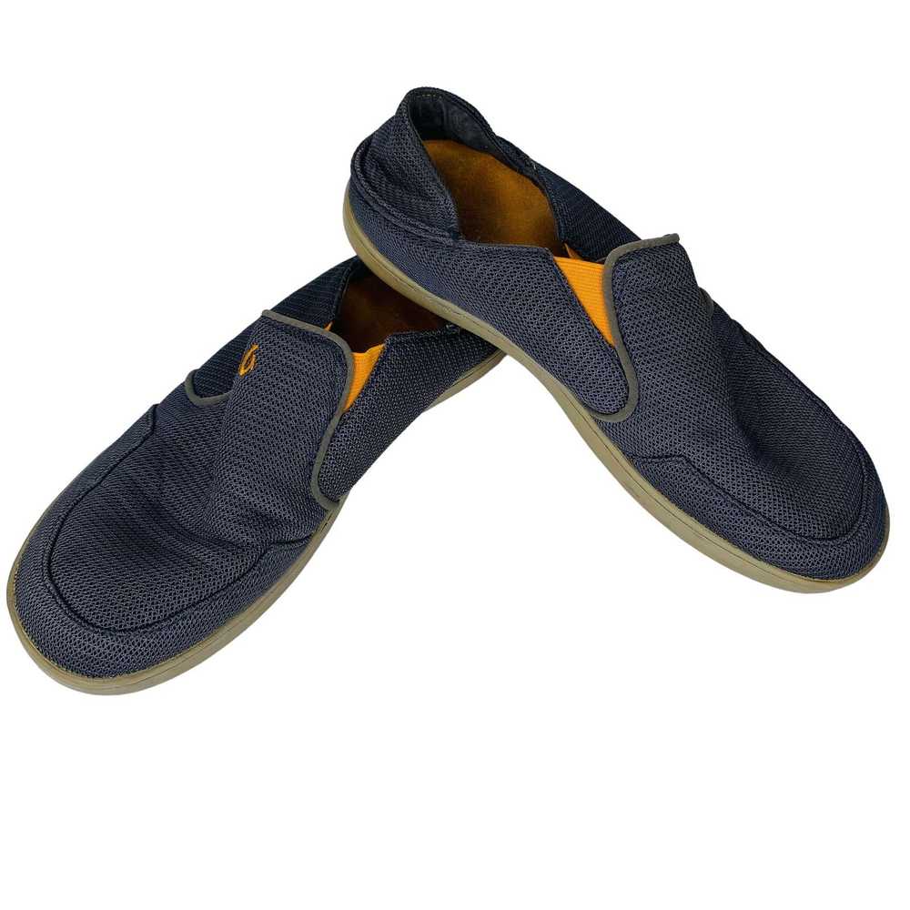 Olukai OluKai Nohea Mesh Shoes 9M Gray Orange - image 1