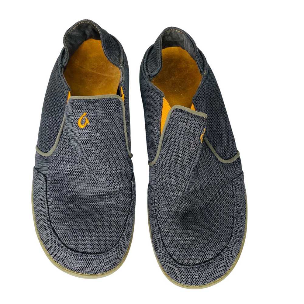Olukai OluKai Nohea Mesh Shoes 9M Gray Orange - image 3