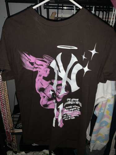 Streetwear y2k streetware pink and brown shirt