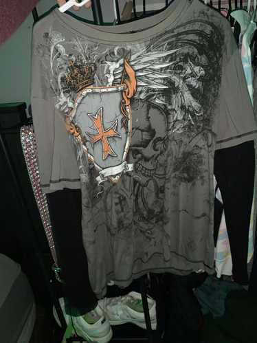 Affliction × Streetwear Affliction/MMA elite longs