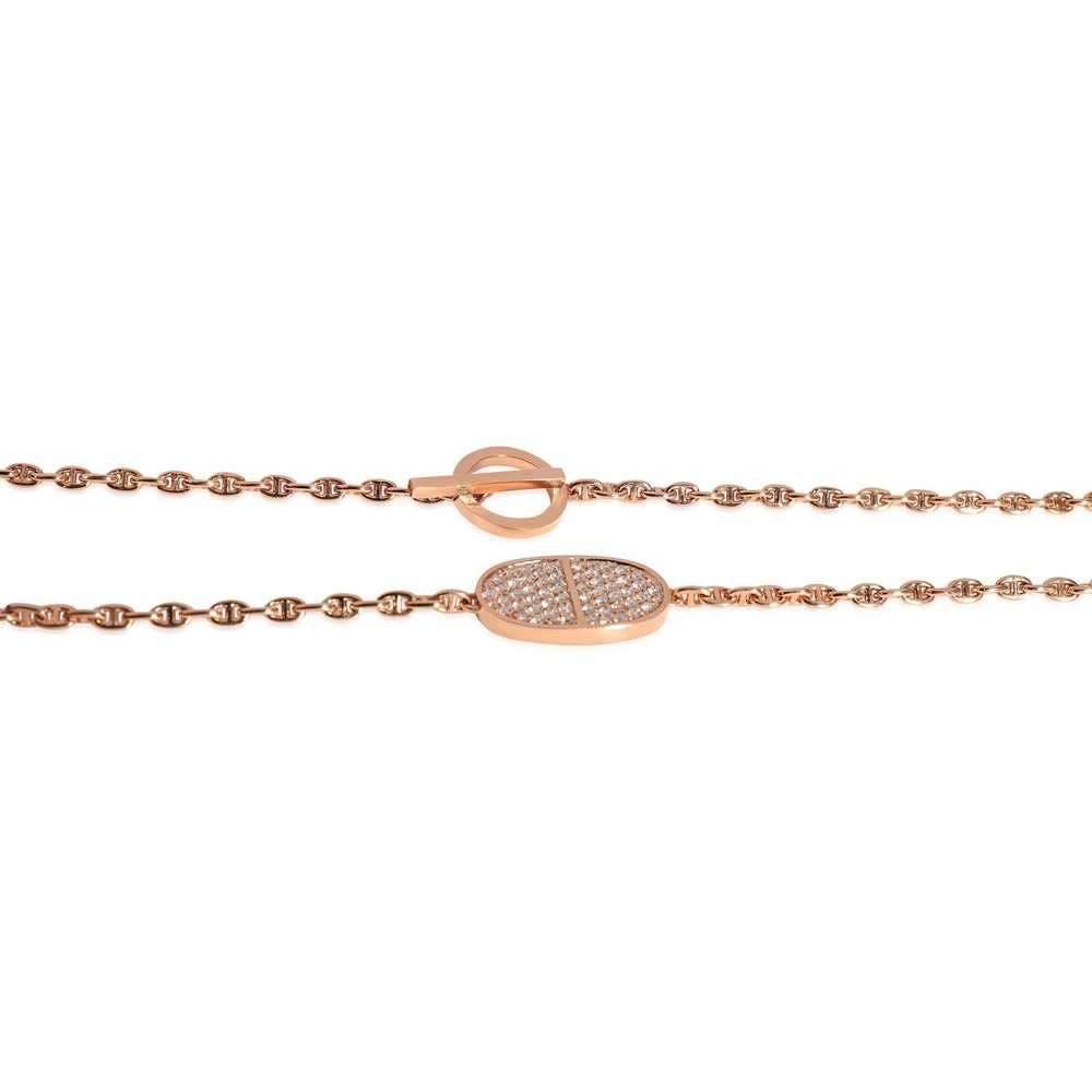 Hermes Hermès Chaine d'Ancre Verso Necklace in 18… - image 3