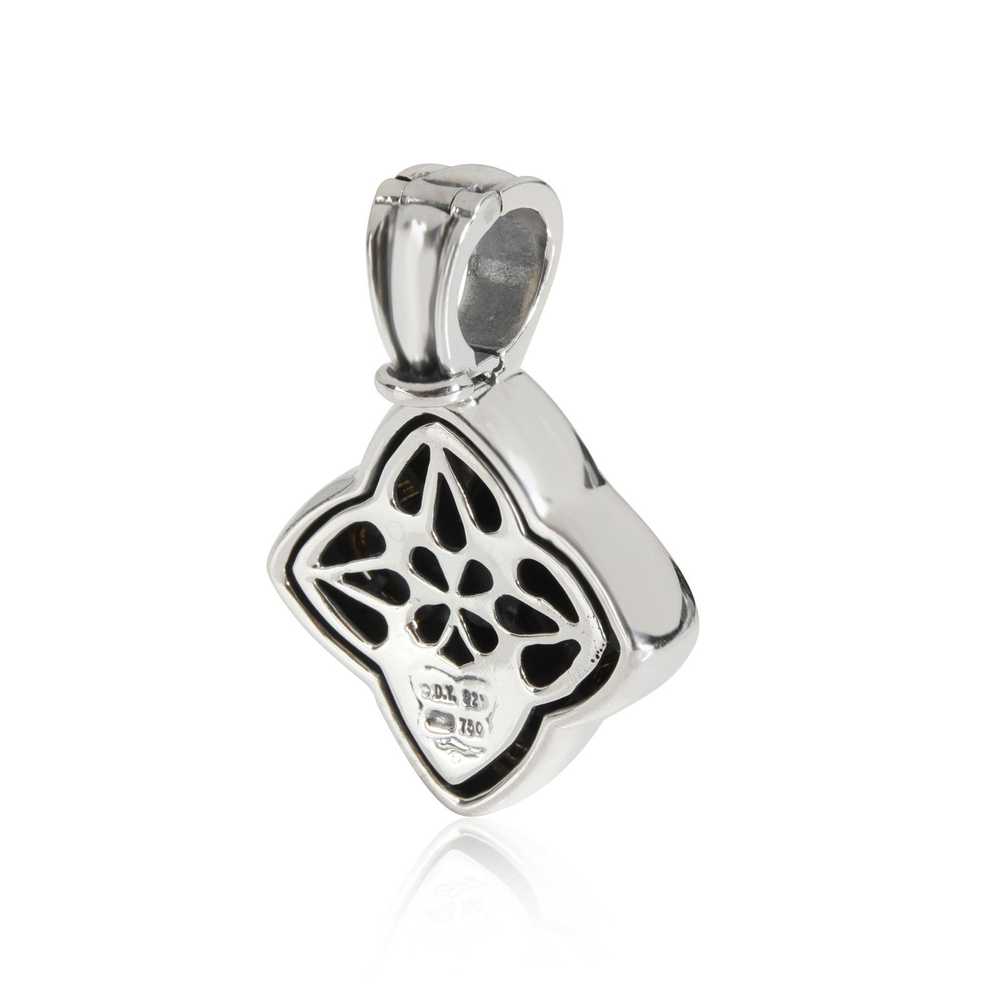 David Yurman David Yurman Quatrefoil Cable Pendan… - image 3