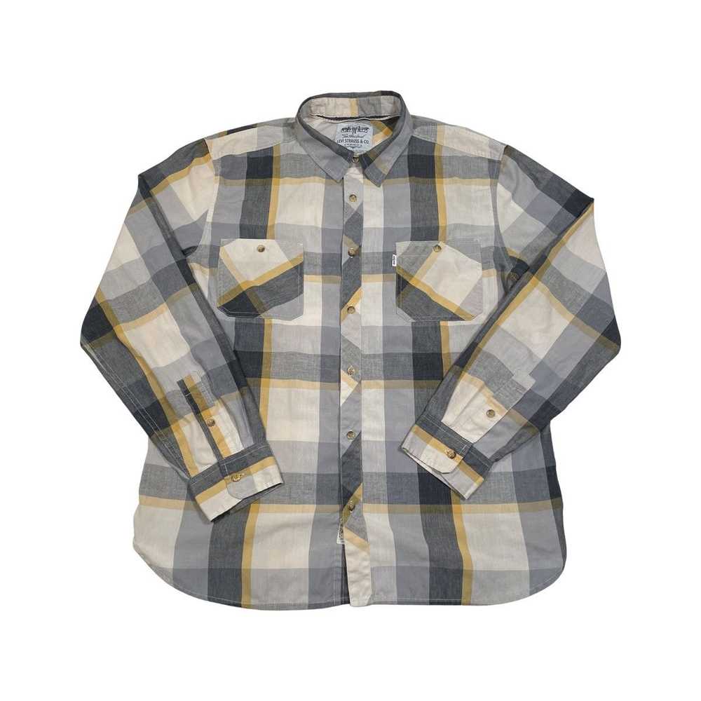 Levi's Levi’s Strauss & Co. Plaid Button-Up L/S S… - image 1