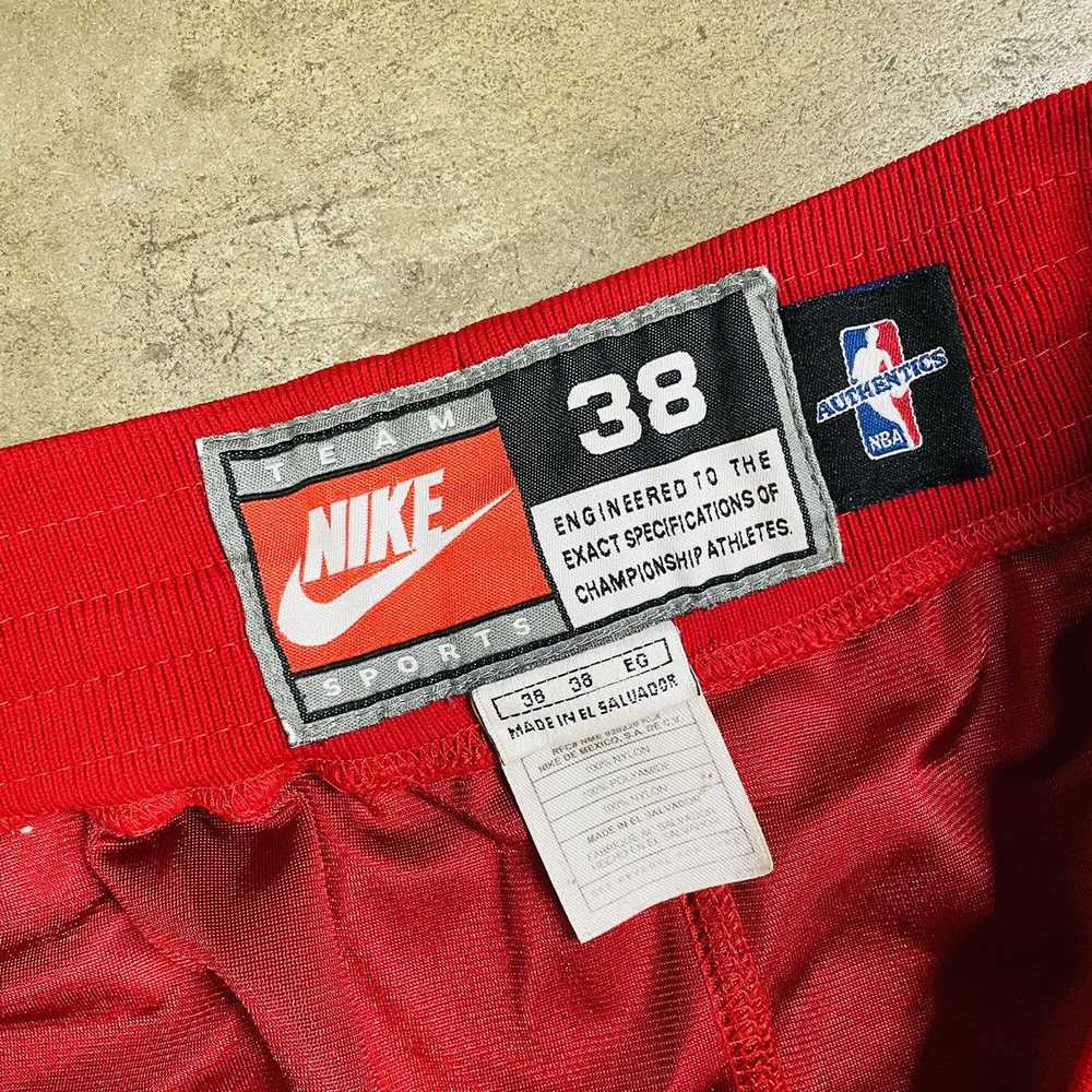 NBA × Nike × Vintage Vintage 90s Nike Miami Heat … - image 4
