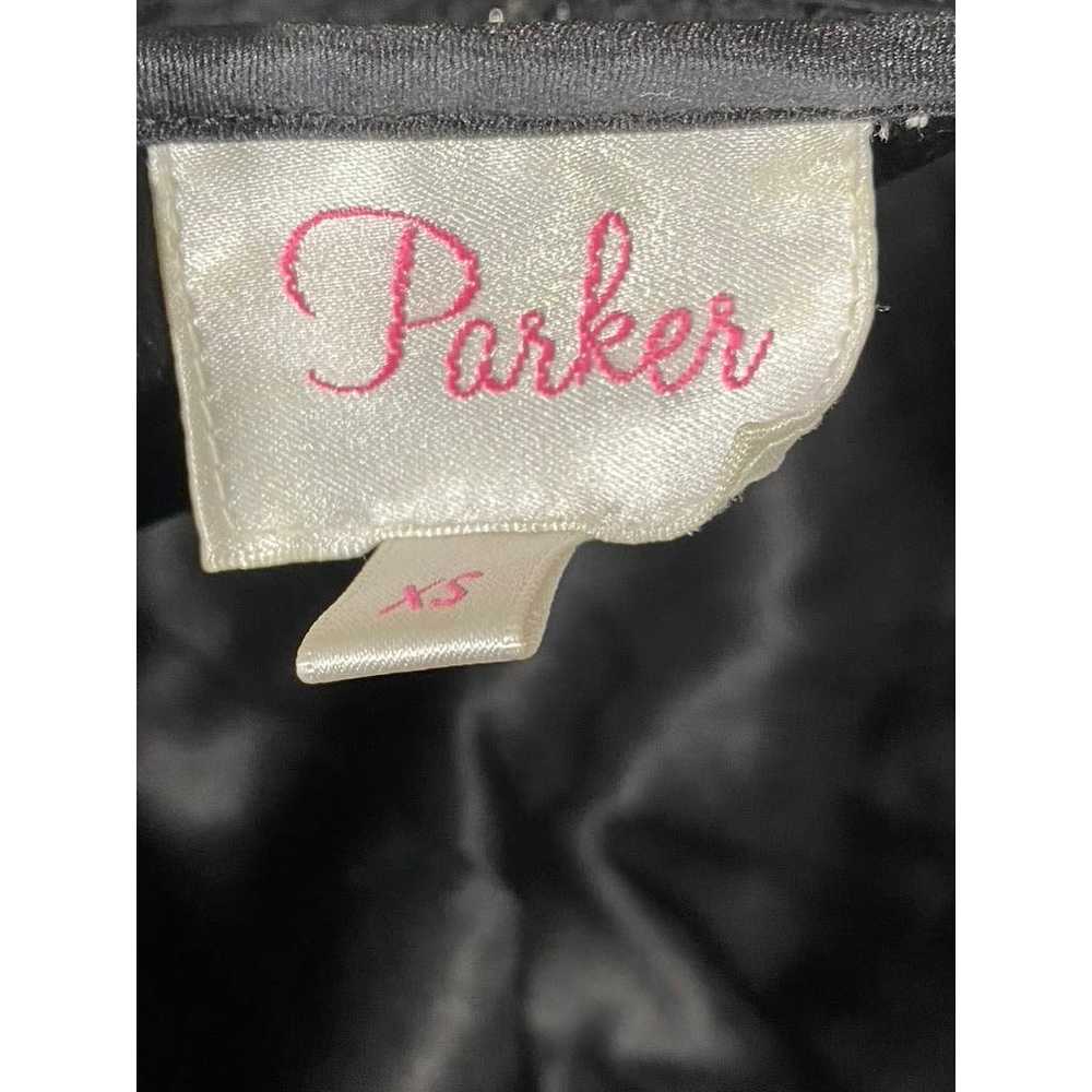 PARKER Women's Black Lace Strapless Fit & Flare M… - image 10