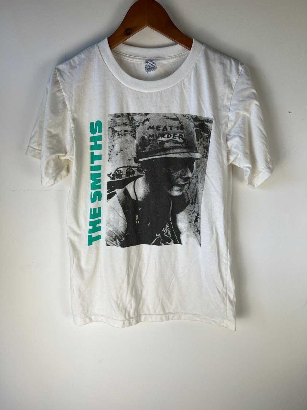 Band Tees × The Smiths × Vintage The Smiths Meat … - image 1