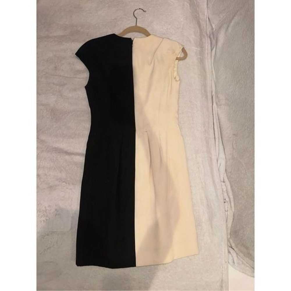 ILGWU women’s cream and black dress size 6 women’… - image 2
