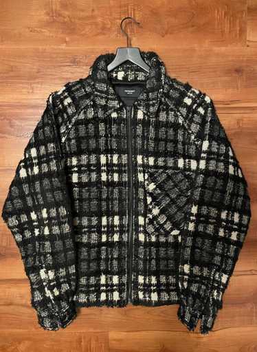 Represent Clo. Flannel Mohair Overshirt Jacket Rep