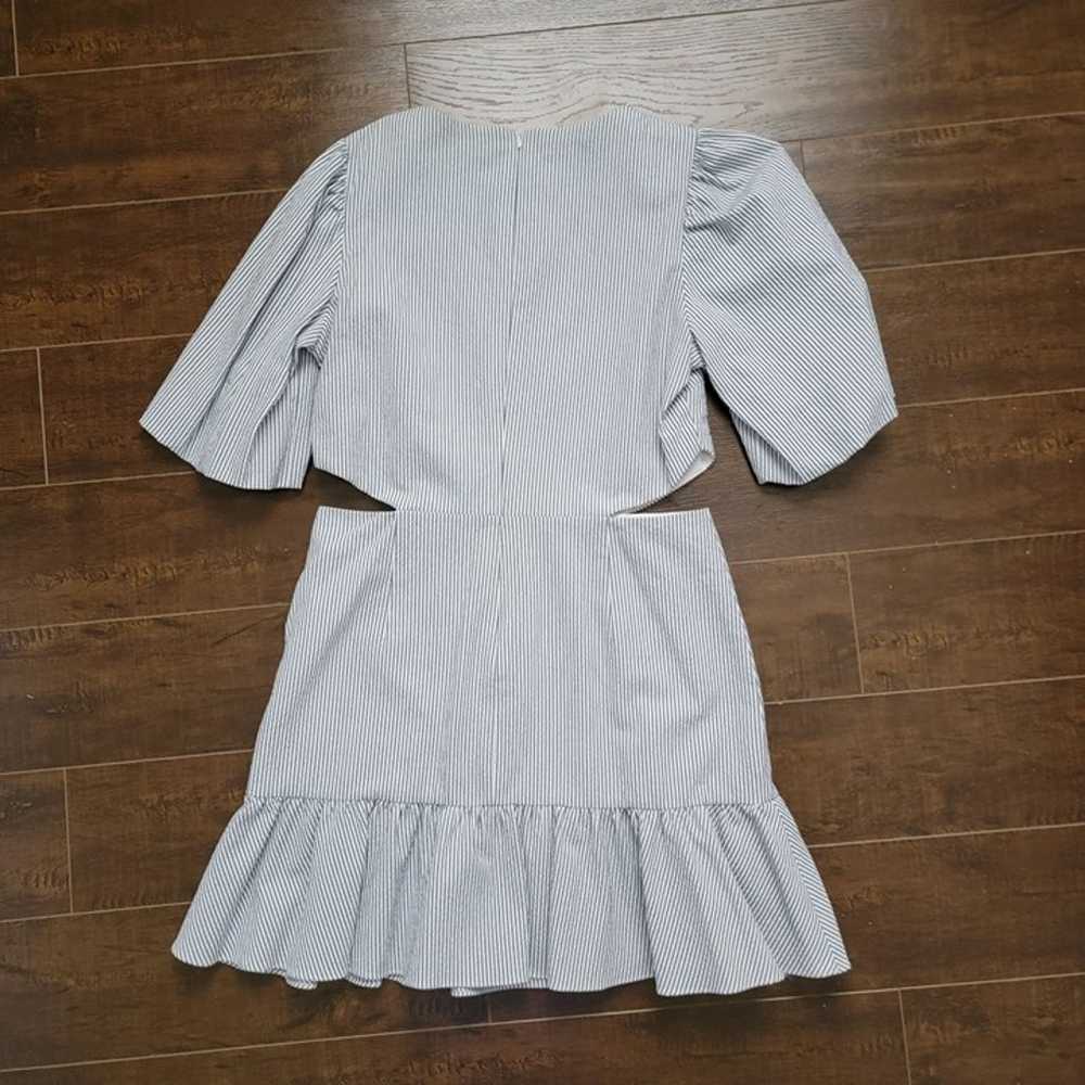 NEW Veronica Beard Iker Mini Dress Womens 12 Puff… - image 3