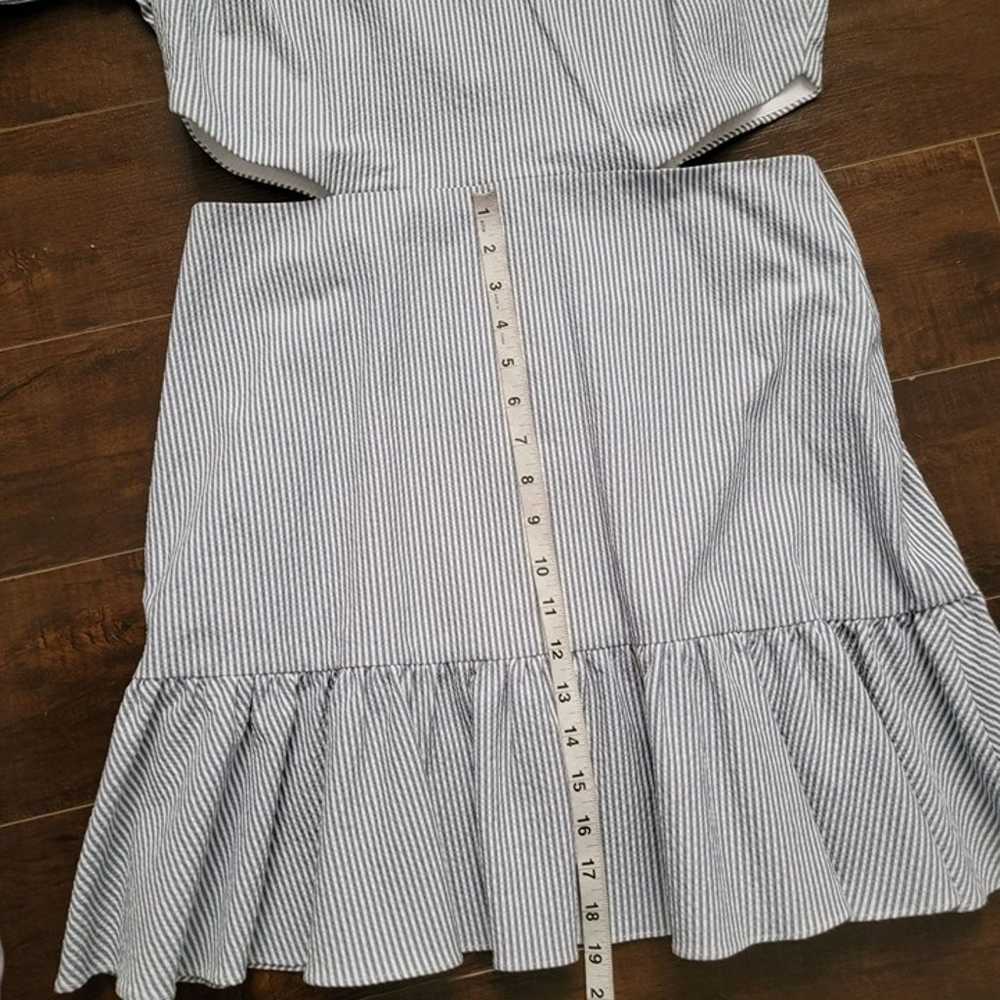 NEW Veronica Beard Iker Mini Dress Womens 12 Puff… - image 6