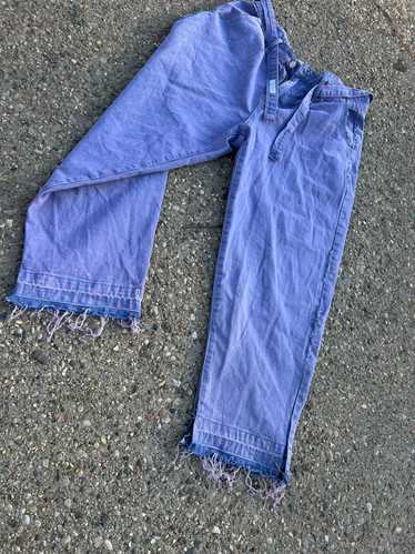 Streetwear × Vintage Super Distressed Baggy jeans… - image 1