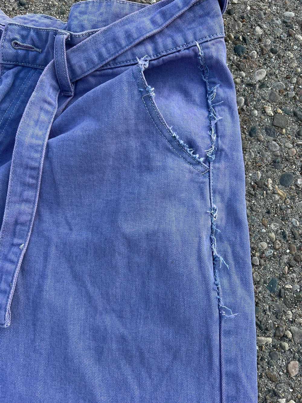 Streetwear × Vintage Super Distressed Baggy jeans… - image 3