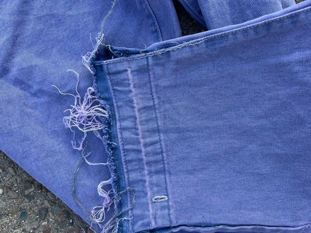 Streetwear × Vintage Super Distressed Baggy jeans… - image 5