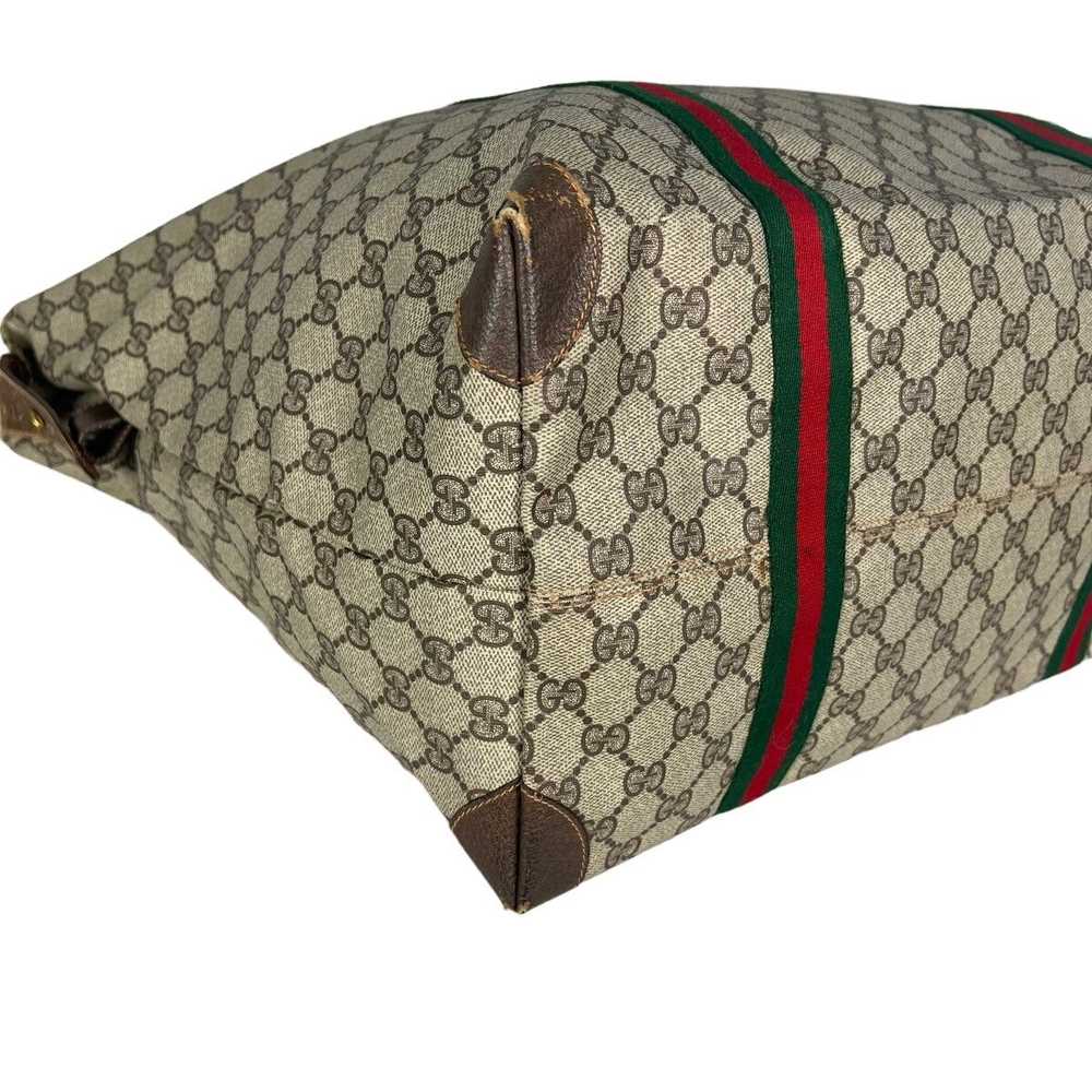 Gucci Gucci Monogram Weekender Duffle Bag - image 10