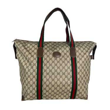 Gucci Gucci Monogram Weekender Duffle Bag - image 1