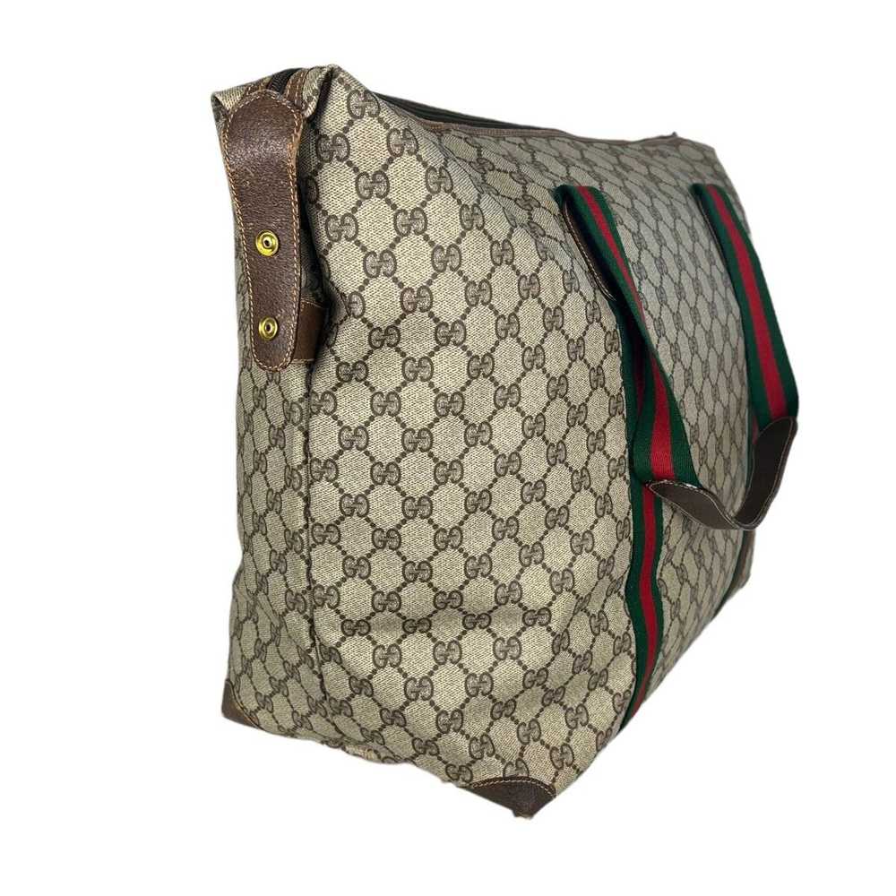 Gucci Gucci Monogram Weekender Duffle Bag - image 4
