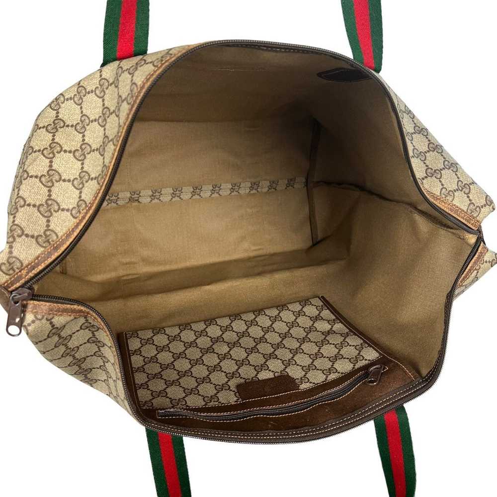 Gucci Gucci Monogram Weekender Duffle Bag - image 6