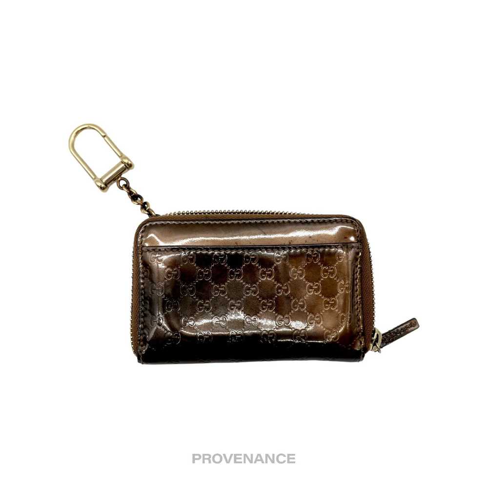 Givenchy 🔴 Gucci Key Chain Zip Card Wallet - Bro… - image 3