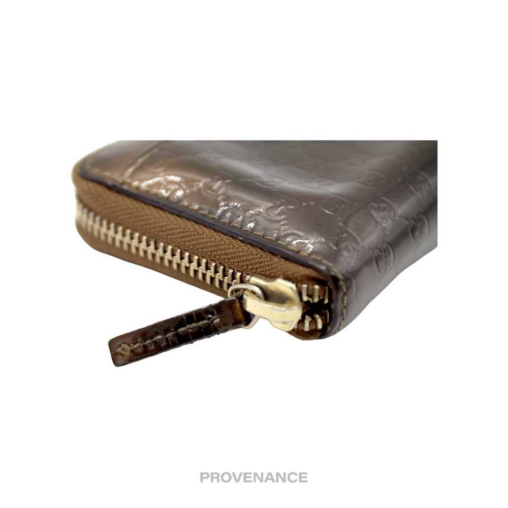 Givenchy 🔴 Gucci Key Chain Zip Card Wallet - Bro… - image 6