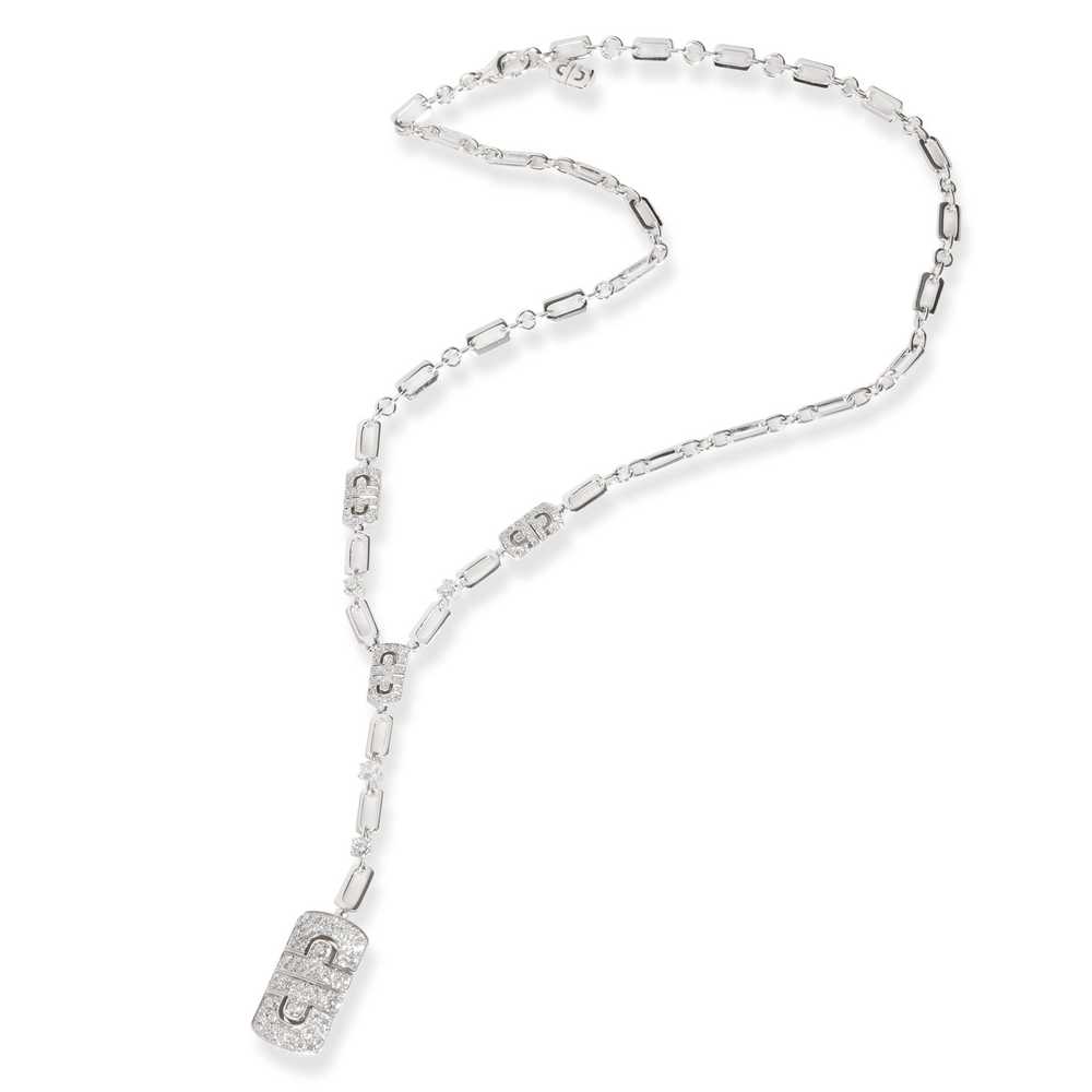 Bvlgari Bulgari Parentesi Diamond Necklace in 18K… - image 2