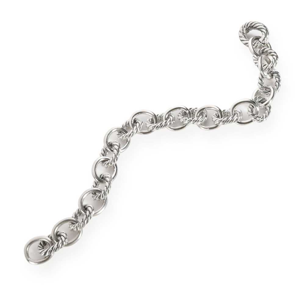 David Yurman David Yurman Cable Bracelet in 18K W… - image 2