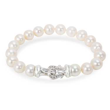 David Yurman David Yurman Buckle Diamond Bracelet… - image 1