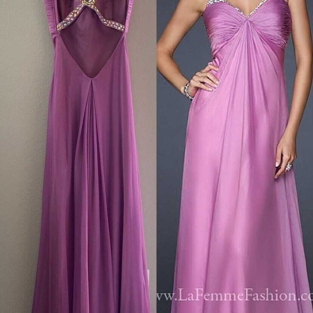 La Femme Prom Evening Dress Size 0 - image 1