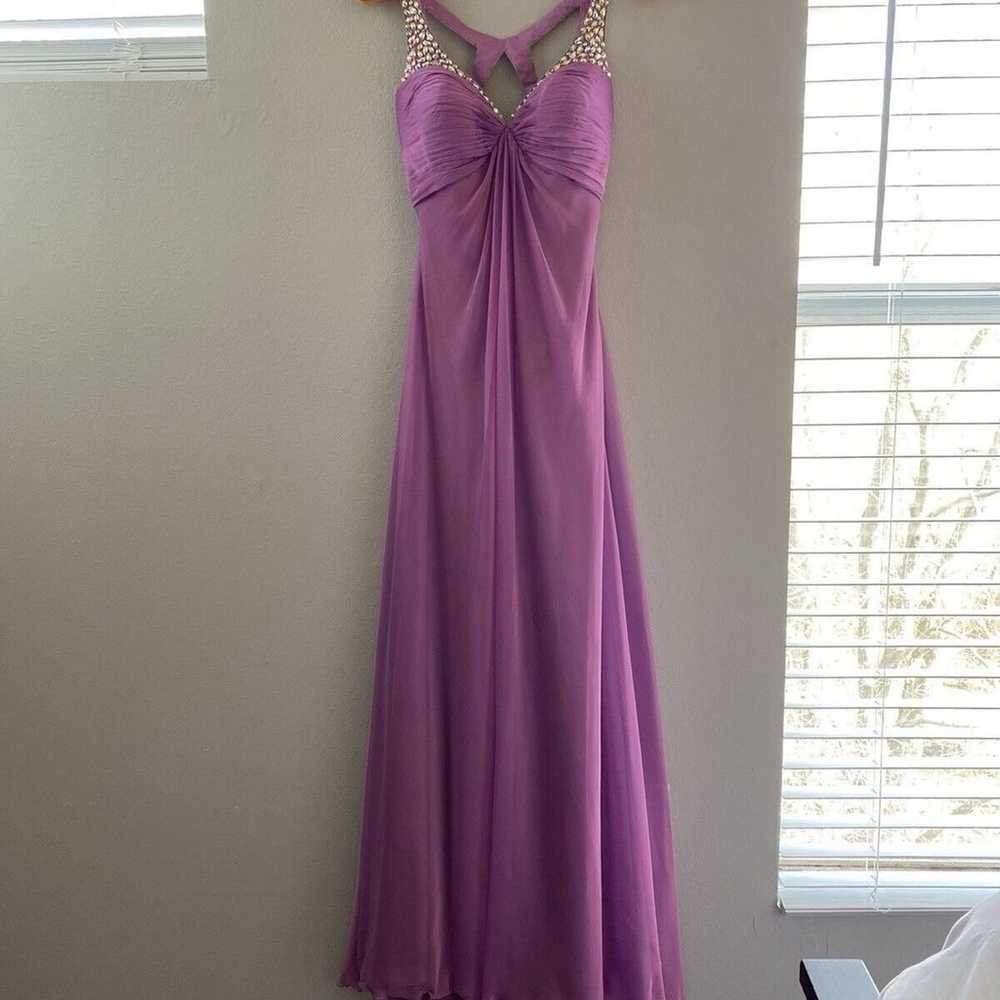 La Femme Prom Evening Dress Size 0 - image 2