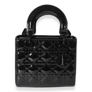Dior Dior Black Ultraglossy Patent Leather Small L