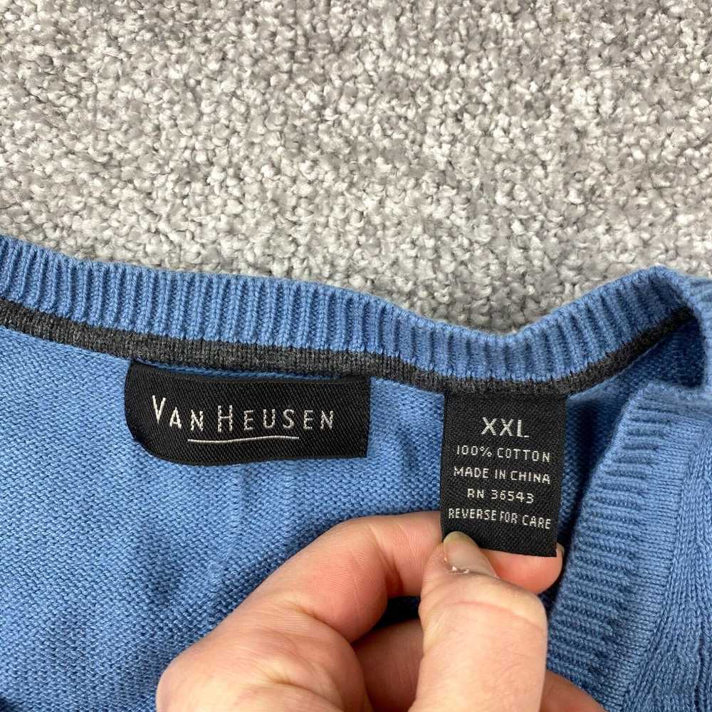 Van Heusen Van Heusen Knit Vest Sweater Men's 2XL… - image 3