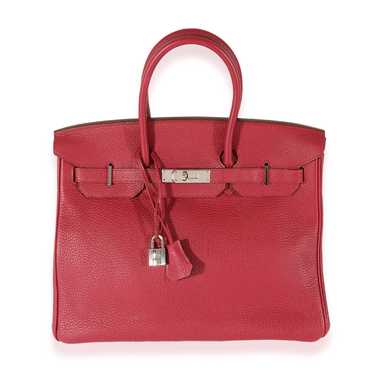 Hermes Hermès Rubis Togo Birkin 35 PHW - image 1