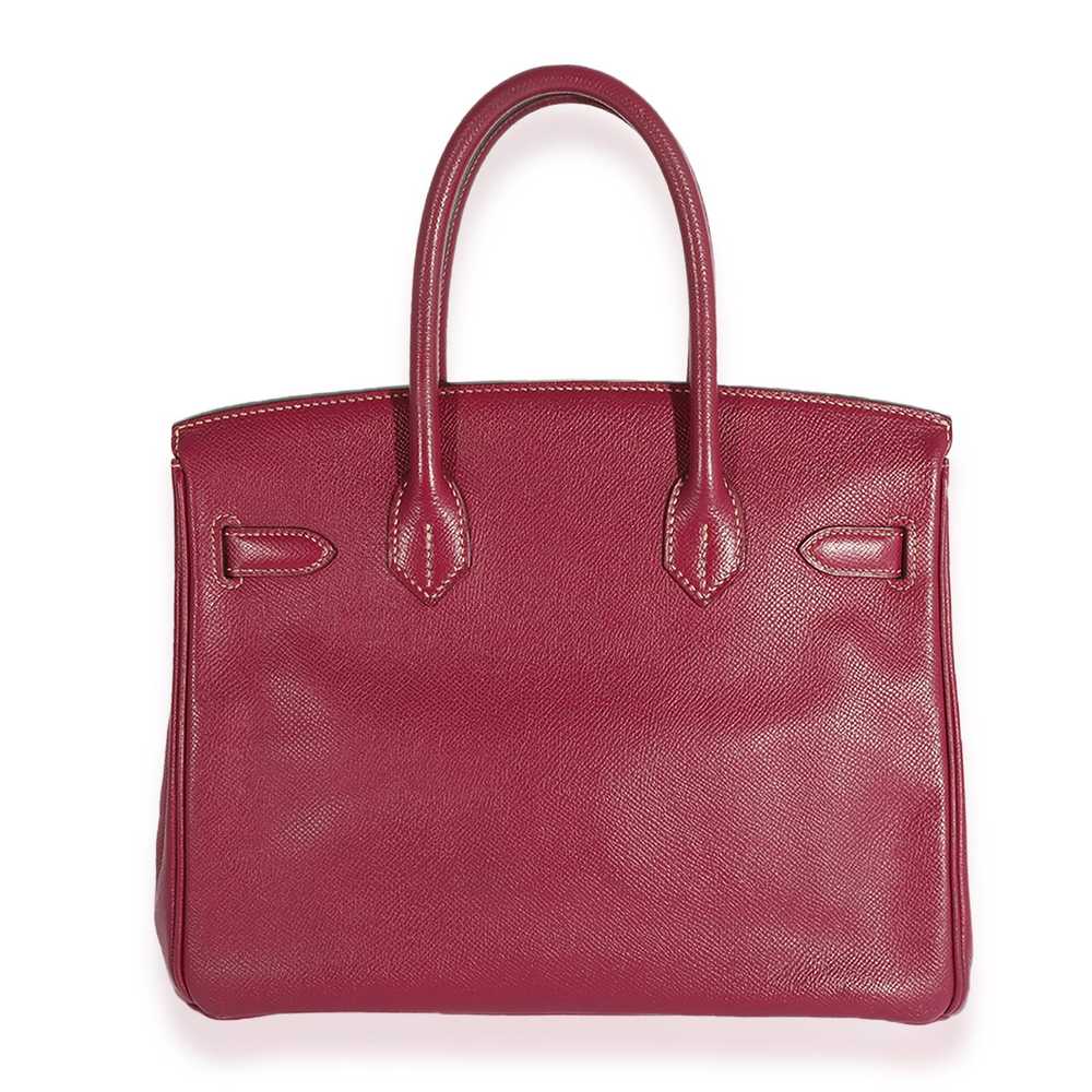 Hermes Hermès Verso Tosca & Rose Tyrien Epsom Bir… - image 3