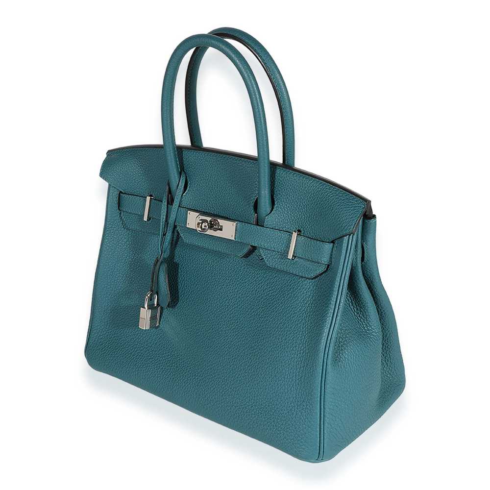 Hermes Hermès Verso Vert Bosphore & Bleu Ocean To… - image 2