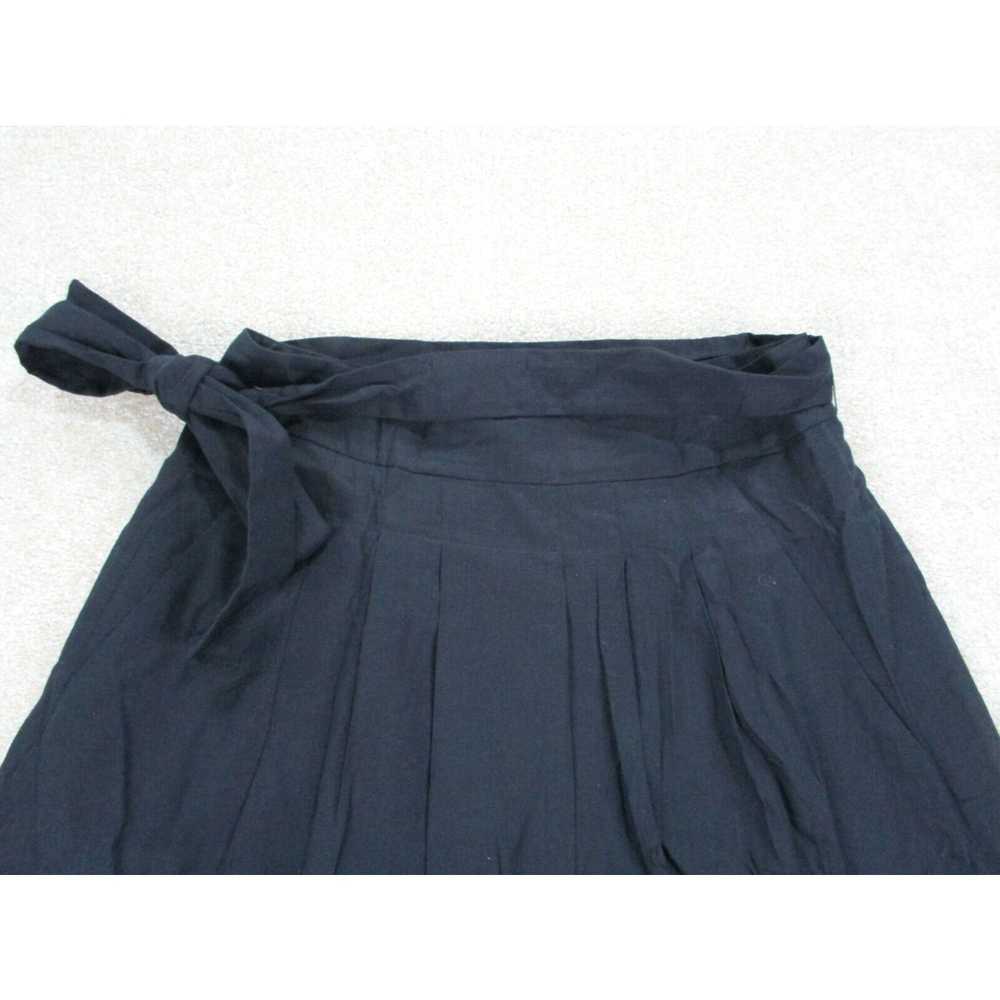 Vintage Tahari Skirt Womens Size 4 Black Red Cott… - image 3
