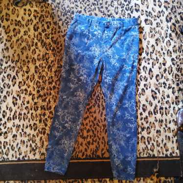 Designer XL Jeggins Floral Jeans - image 1